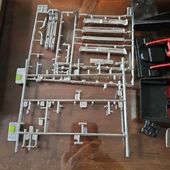 Vtg General Lee Dodge Charger & 57 Chevy Hardtop 1/25 Parts Or Repair SEE
