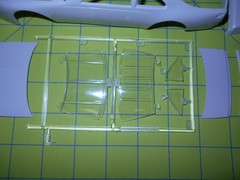 BODY – 1989-1993 NASCAR FORD THUNDERBIRD STOCK CAR BODY & GLASS – 1/25 SCALE