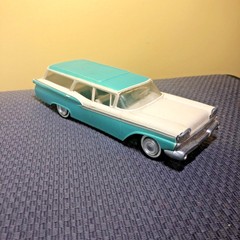 1959 Ford Country Sedan Dealer Promo / Toy Car / model build-up 🔥️RARE🔥️