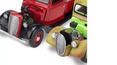 85-4516 1937 Ford Pickup Truck 2N1 w/Surf Board Model Car Kit 1:25 Scale 162-…