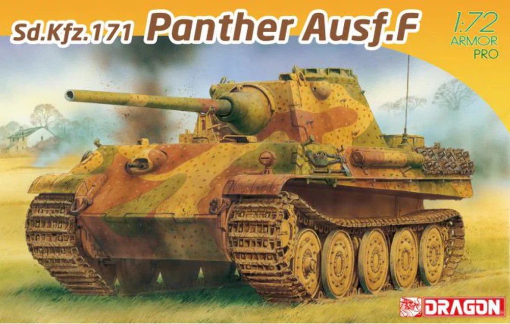 Dragon 1/72 German Sd.Kfz.171 Panther Ausf.F (7647) New