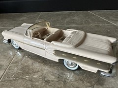 Vintage 1958 AMT Pontiac Bonneville Convertible Dealer Promo Model Car – USA