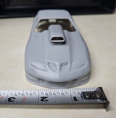 1/24 scale resin 3d printed Pontiac Firebird pro stock drag body model slot car