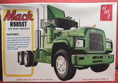 Semi Mud Flaps Mack R685ST 1:25 Scale Model Truck Part AMT