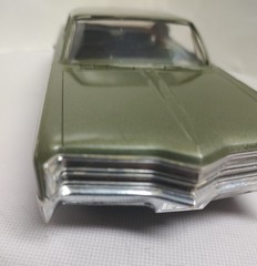 RARE Vintage 1968 Chrysler 300 H.T. 2 Door Dealer Promo Model Car Meadow Green