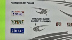 1995 Toyota Supra 1/25 Decal Sheet Florida Vanity License Plate Fast & Furious