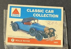 Citgo Classic Car Collection 1931 Rolls Royce (Sealed in Package)