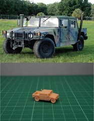1/144 USA Humvee Pickup (fine detail) Resin Kit (USA304A)