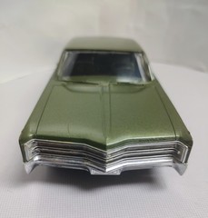 RARE Vintage 1968 Chrysler 300 H.T. 2 Door Dealer Promo Model Car Meadow Green