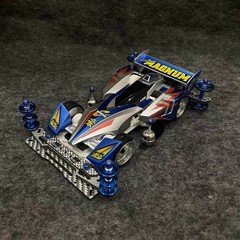 TAMIYA Mini 4WD Speed Viper FMA Front Motor Chassis 9 Tone Matte Black Custom