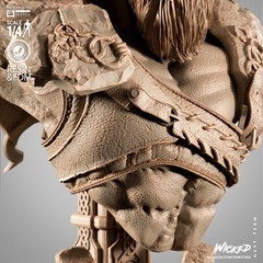 God of War Kratos Bust model kit unassembled unpainted see Description