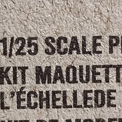 Rear Seat Delete 1969 Plymouth Barracuda 1:25 Scale Model Car Part MPC