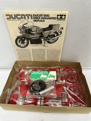 Tamiya 1/12 scale model kit of the legendary Ducati 900 Mike Hailwood Replica
