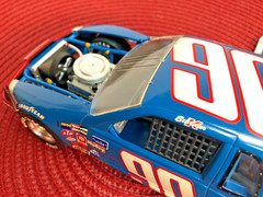 MONOGRAM 1/24 SUNNY KING #90 ’85 T-BIRD STOCK CAR FACTORY BUILT BOX ART MODEL