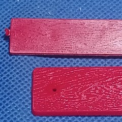🌟 “Wood” Bumpers Little Red Wagon 1:25 Scale 1000s Model Car Parts 4 Sale