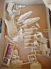 🔥POLAR LIGHTS 5013 THE MUNSTER LIVING ROOM KIT 2001 ISSUE 🔥INSTUCTIONS MISSING