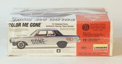Lindberg Model Kit 1964 Dodge 330 Super Stock Color Me Gone 1/25 Scale