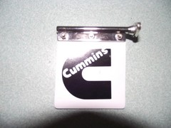 C Cummins TAMIYA 1/14 SCALE MUD FLAP VINYL DIE CUT DECALS 1:14
