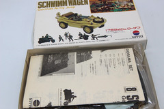 Nitto Schwimm Wagen WW II German Army Model 1/76 Scale Kit #448-250 Open Box