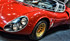Race Car 1 18 Classic Vintage Racing 24 Custom Concept Carousel Red 12