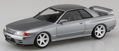 AOSHIMA 1/32 The Snap Kit Series Nissan R32 Skyline GT-R Custom Wheel (Spark Sil