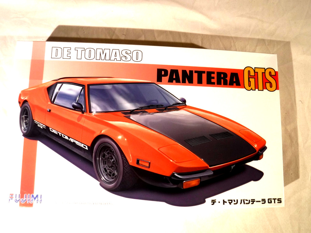 1/24 Fujimi De Tomaso Pantera GTS Sports Car Nice Chrome Wheels # 12553