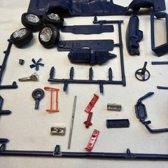 MPC Class Action Monte Carlo Vintage Blue Model Kit Missing Pieces For Parts