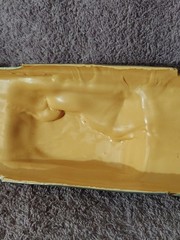 Vintage 1957 Lincoln Premiere 1:25 Resin Model Car Body Epoxy?