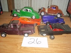 Model Car Junkyard/Parts Lot Salvage Built Plastic Models #26