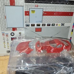 GREAT GARAGES DISPLAY KIT 1:43 SCALE RED DODGE VIPER,GARAGE,COMPLETE TOOL SET