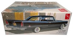 AMT ’57 Chrysler 300C Unassembled Plastic 1:25 Model Kit Chrome, Sealed (B268)