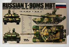 Tiger Model #4612 1/35 Scale Russian T-90MS Main Battle Tank w/PE – Parts Sealed