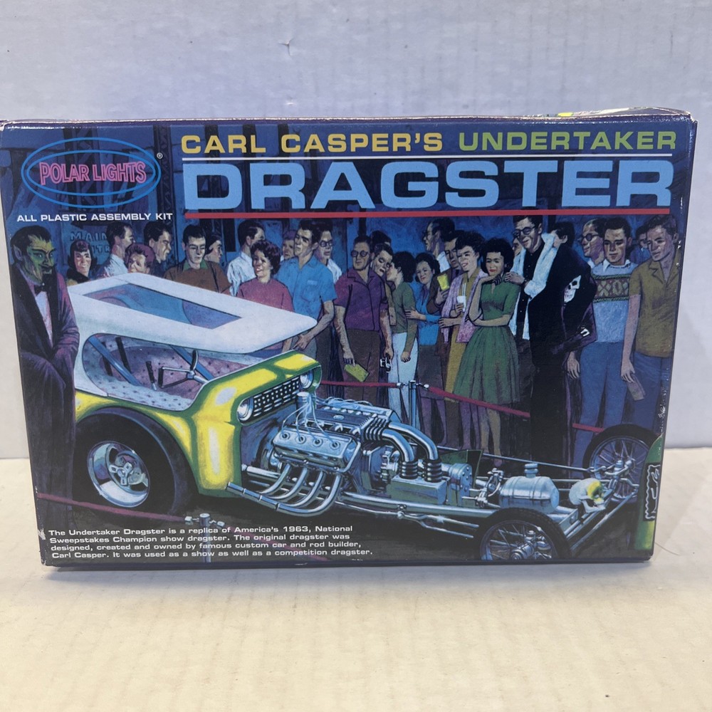 Polar Lights Carl Casper’s Undertaker Dragster Plastic Model Kit 5014