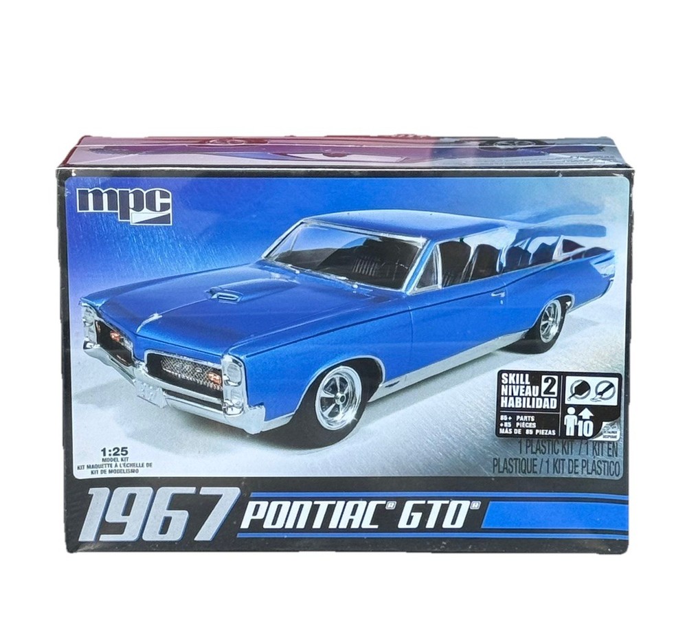 MPC 1967 Pontiac GTO Kit # MPC710L/12 Factory Sealed 1:25