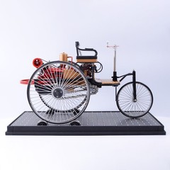 Retro Car Full Metal Three Wheel Model Kit World’s 1st Automobile That Works