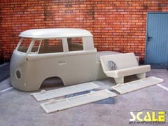 Scale Production 1/24 Transkit Volkswagen Doka (CrewCab) for Hasegawa #SPTK24037