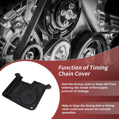 Engine Timing Cover for Hyundai Accent 1.6L L4 2001-2011 Timing Chain Cover Repl
