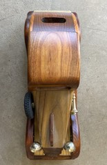 Vintage Wooden Hand Carved Classic Car 15″