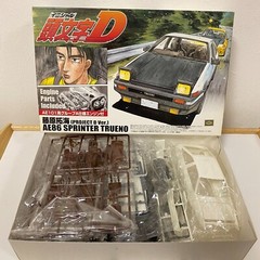 Aoshima Takumi Fujiwara AE86 Trueno Project D Specification 1/24 Plastic Model
