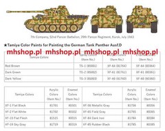 TAMIYA 35345 1:35 German Tank Panther Ausf.D (Sd.Kfz. 171) Plastic Model Kit