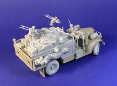 Resicast 1/35 Heavy Weapon Vehicle Late Conversion set for Tamiya LRDG Chevrolet