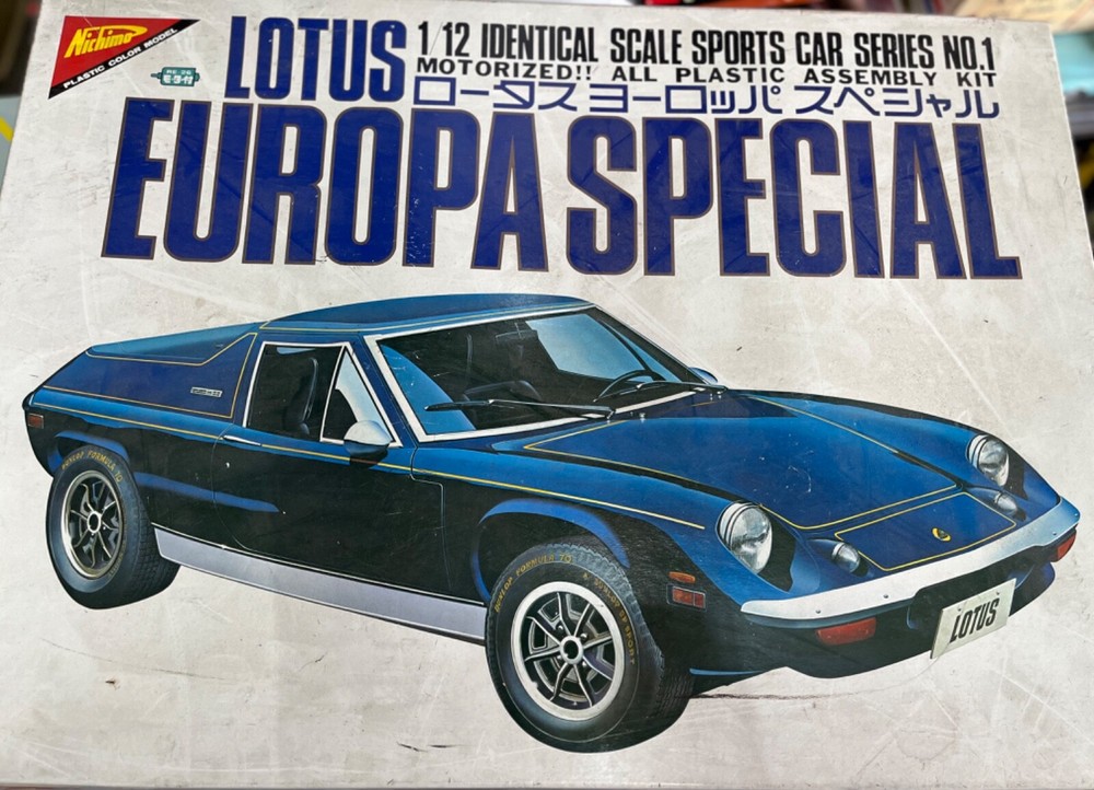 Nichimo Lotus Europa Special VINTAGE kit 1/12 McM Niob si