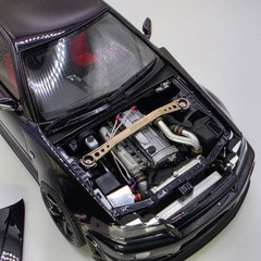 1/24 R34 Z-Tune RB26 Engine Bay Transkit