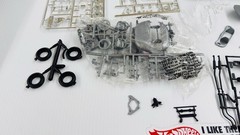 Monogram Exotic Car Series Jaguar XKE 1:24 model kit Open Complete See Photos