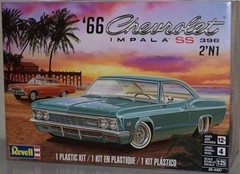 REVELL 1966 CHEVY IMPALA SS 396 85-4497 ⭐PARTS⭐ STOCK FRONT SUSPENSION+MORE 1:25