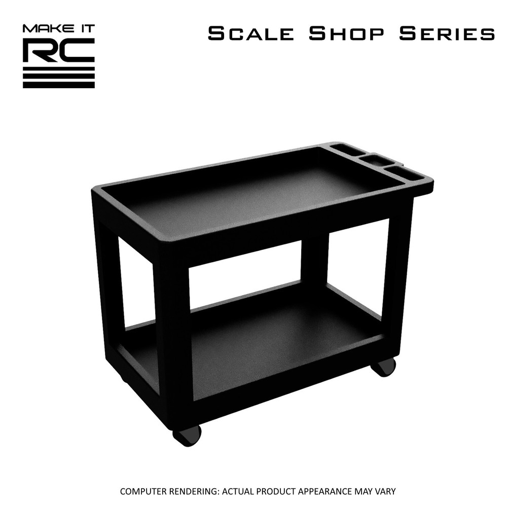 Make It RC 1/24 Scale Rolling Utility Cart (Set of 2)