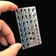 Alexen AJ0075 1/35 Scale General Use Footprint Handprint Stencil Model Scene