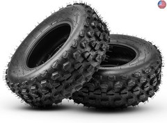 PHILTOP ATV/UTV TIRE, 21×7-10 Tire 4 Ply, 2x ATV Tire for Go Kart, Racing, Four