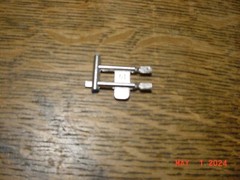 Monogram Shelby Cobra 427 Chrome Taillight Bezels 1/24 Plastic Model Part 1212