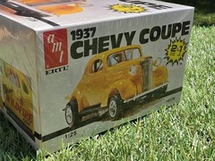 AMT ERTL 1937 Chevy Coupe 2 in 1 Model Kit#6579 1:25 New Sealed From Sealed Case